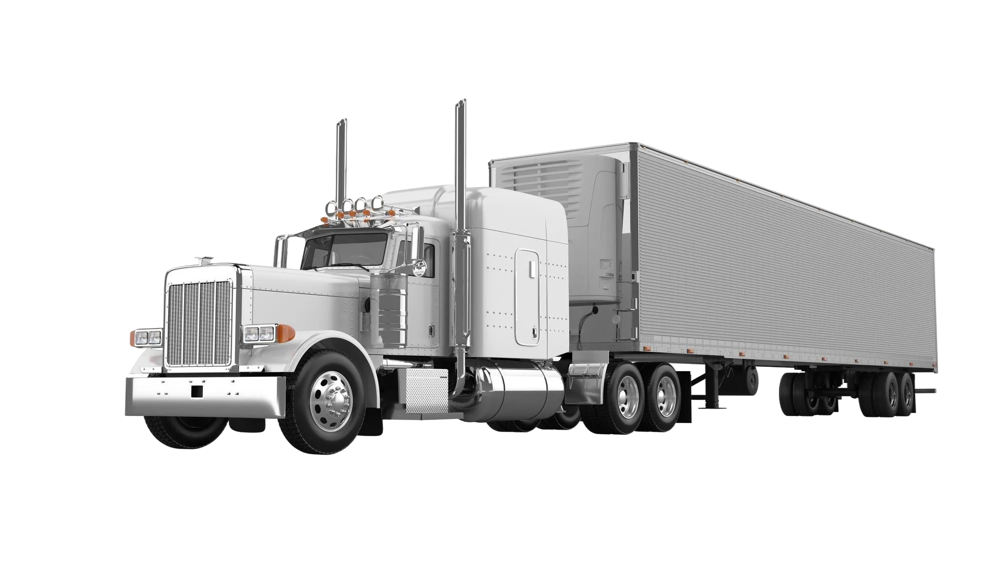 semi-camion-americano-aislado-sobre-fondo-blanco