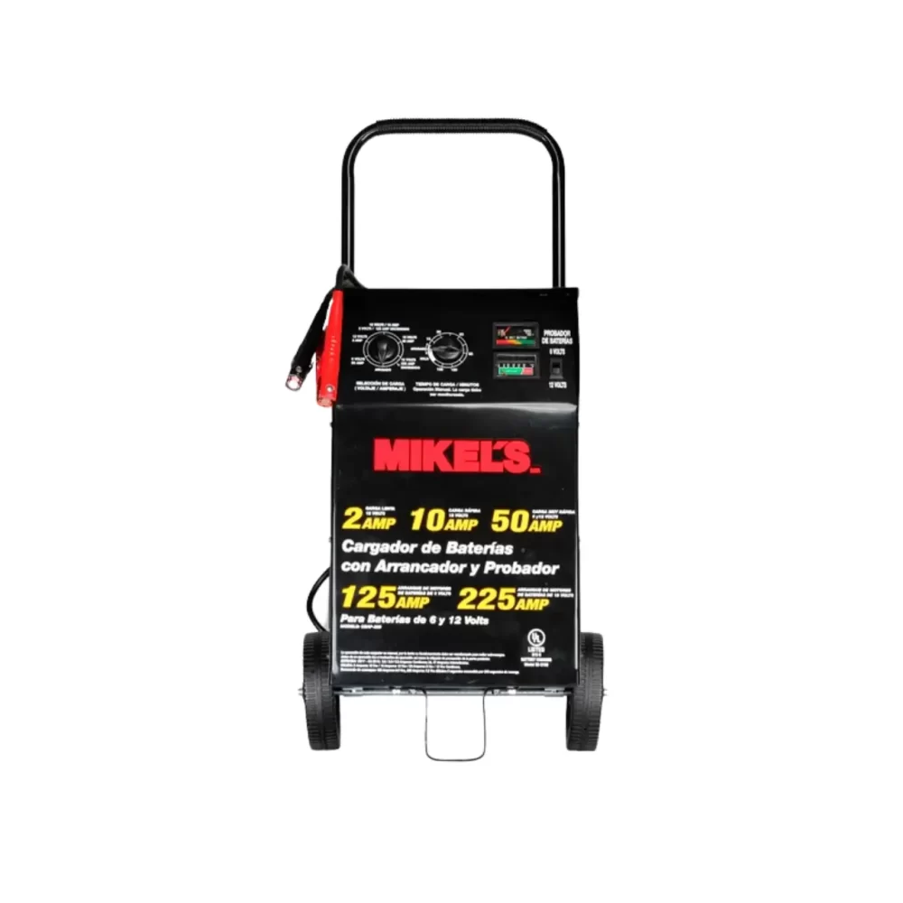 Cargador de Baterías con Arrancador